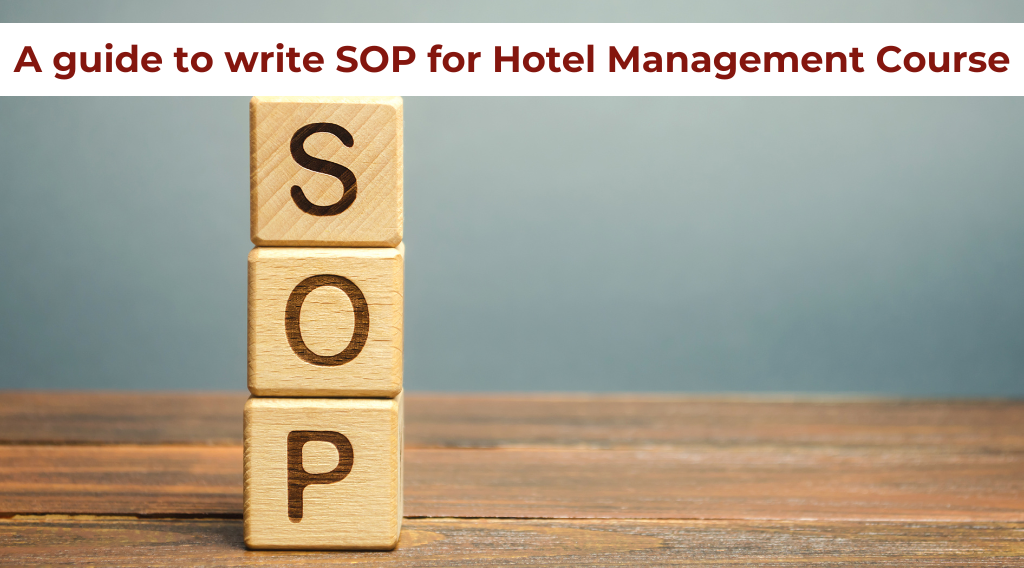 A guide to write SOP for Hotel Management Course